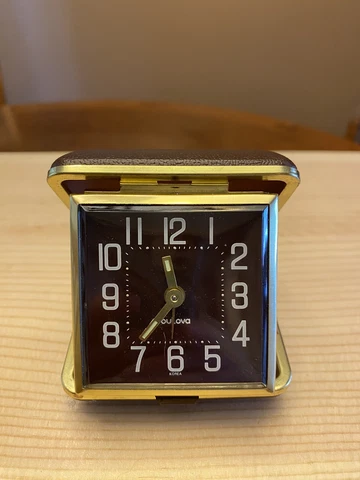 Bulova Antique Travel Clock Cover