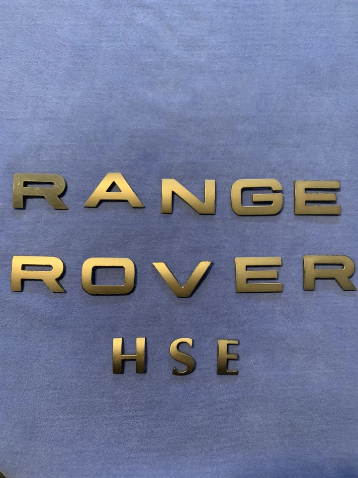 03 04 05 06 07 08 09 10 11 12 RANGE ROVER HSE NEGRO EMBLEMA TRASERO LOGOTIPO INSIGNIA SIGNO Foto 1 de 1