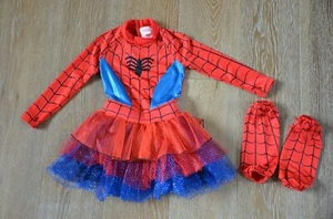 Chasing Fireflies Girls Marvel Spider Girl Halloween Costume Size Small GUC - Picture 1 of 6