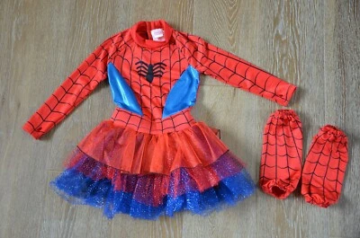 Chasing Fireflies Girls Marvel Spider Girl Halloween Costume Size Small GUC - Image 1 of 4