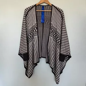 Kit And Ace Womens One Size Silk Cashmere Cardigan Solstice Poncho Kimono - Picture 1 of 12