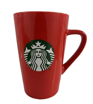Red Starbucks Mug Cup. Dishwasher and Microwave Safe 12fl. oz 2021 - Image 1 of 4