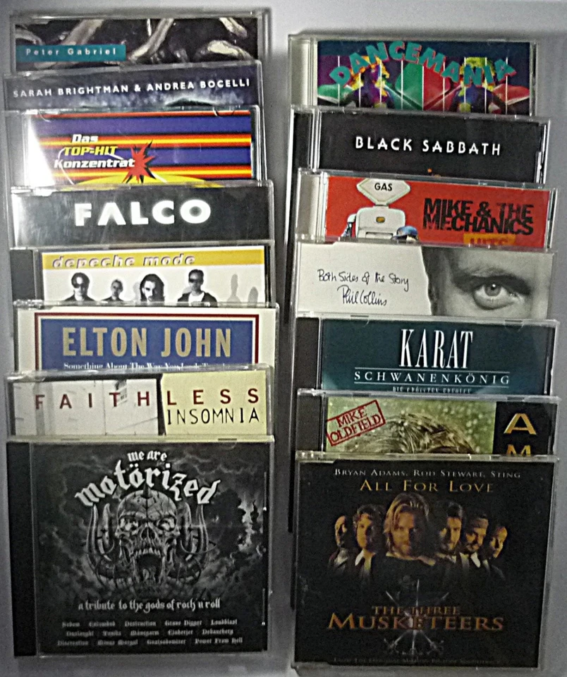 CD Auswahl:  Rock, Metal, Pop, Techno, Trance, Hip Hop, Electronic, Reggae - Bild 1 von 4