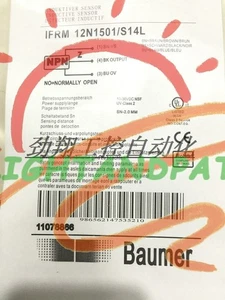 New Original Baumer IFRM 12N1501/S14L Proximity switch sensor #Li - Picture 1 of 2