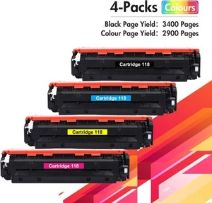 Paquete de 118 cartuchos de tóner compatibles de repuesto para cartucho de tóner Canon 118 - Imagen 1 de 6