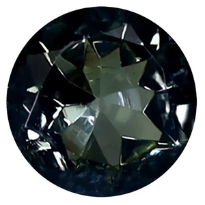 0.46 ct AAA Attractive Round Shape (5 x 5 mm) Greenish Blue Tanzanite Gemstone - Picture 1 of 1
