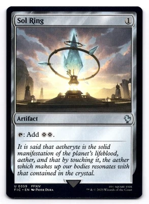 Sol Ring (0359) NM Commander: Final Fantasy 0359 MTG Regular - Image 1 of 2