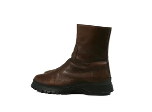 Prada FW1999 Combat Warm Leather Zip Boots - Bild 1 von 16