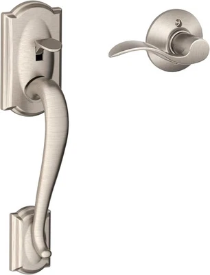 Schlage Camelot Front Entry Lower Handleset & Accent Lever FE285 CAM 619 ACC RH - Image 1 of 4