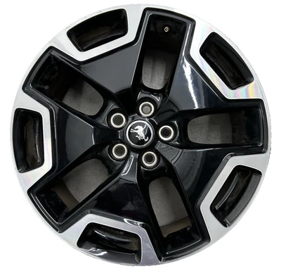 Llanta Ford Bronco Sport 2021-2024 OEM 18" negra mecanizada stock de fábrica 10328 Foto 1 de 4