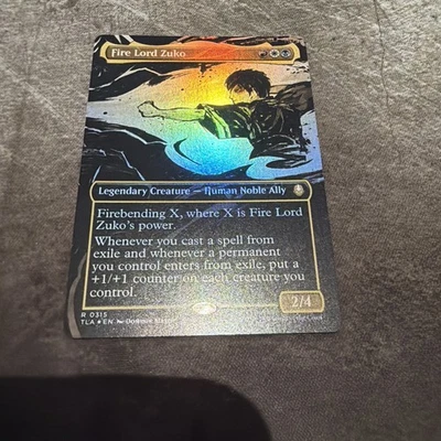 Fire Lord Zuko 315 (Borderless) Avatar: The Last Airbender Foil NM - Image 1 of 2
