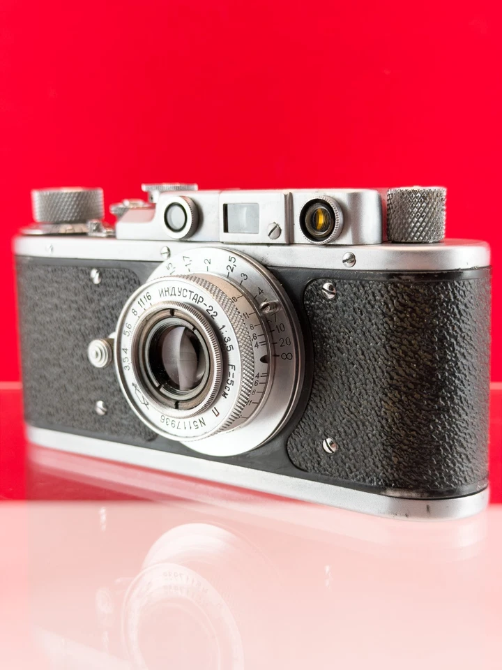 Zorki Induster 22 Rengefinder avec 50 mm f3,5 [PRESQUE COMME NEUF] 1 jour... - Photo 1/4