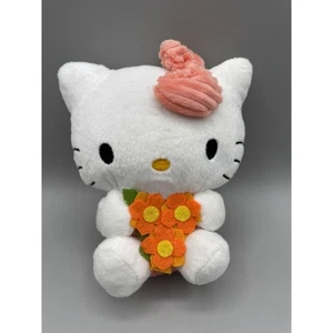 Muñeco de peluche Sanrio Hello Kitty & Friends edición ramo de primavera gatito - Imagen 1 de 7
