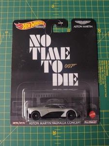 2021 HOT WHEELS Premium Entirtainment Aston Martin Valhalla 007 No Time To Die - Picture 1 of 2