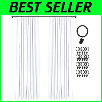 Total Blackout Curtains for Bedroom & Living Room - Image 1 of 4