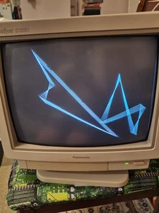 Panasonic Panasync C1381 .28 dot pitch 1990 14" (13" viewable) VGA CRT Monitor - Picture 1 of 11