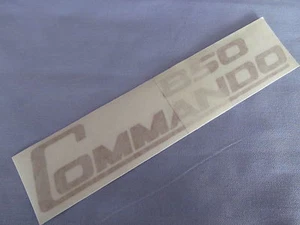 06-5097 Norton 850 Commando Interstate Roadster GOLD SEITENVERKLEIDUNG AUFKLEBER x 2 - Bild 1 von 1