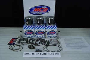 Arctic Cat ZRT600 piston kit complete 1996-2000 TRIPLE CYLINDER - Picture 1 of 1