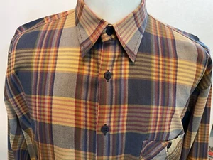 Missoni Plaid Shirt Very Good Condition. Italian Size 54, US 48 Chest/Neck 17 - Picture 1 of 10