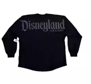 MAGLIA DISNEYLAND 2025 BLACK ON BLACK SPIRIT - LARGE - NUOVA CON ETICHETTE - Foto 1 di 4