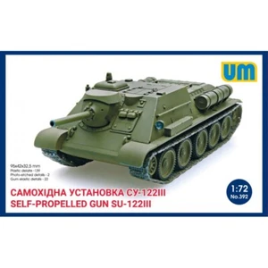 Self-propelled artillery gun SU-122 UNIMODELS UM 392 Scale models kit 1:72 - Picture 1 of 10