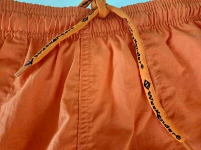 Weekender Men's Orange Swim Trucks Shorts Mesh Lined, Elastic Waist & Pockets L - Image 1 of 4
