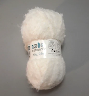 Lote de tinte de hilo Nobo No Boundaries 1269 Panda-43 blanco 50 g Foto 1 de 4