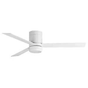Maxim Lighting Tanker 1Lt 52" 3-Blade Hugger Fan/LED Light Kit, White - 88803MW - Picture 1 of 1