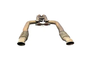 2018 2019 2020 2021 MERCEDES S63 AWD 4.0L MID H PIPE EXHAUST PIPE TUBE OEM - Picture 1 of 16