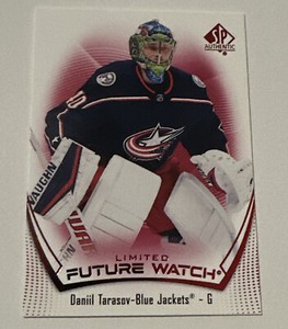 2021-22 SP Authentic Limited Red Future Watch #197 Daniil Tarasov