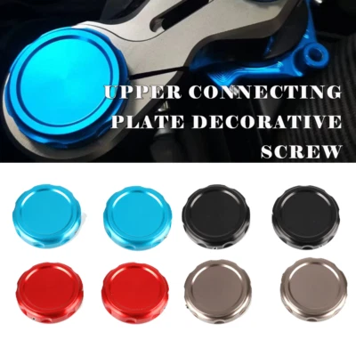 Motorcycle Upper connecting plate decorative screw For CFMOTO 450SR 450SS 450SR Foto 1 de 4