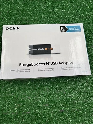 D-Link Superior Wi-Fi DWA-140 Range Booster N USB Adaptor - Image 1 of 4