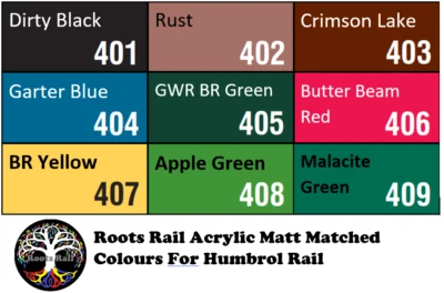15ml Acrylic Model Paint Hornby Humbrol Rail Colours Matched : Roots Model Paint - Image 1 of 4