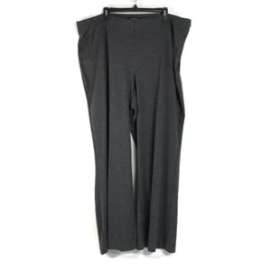 Pantaloni eleganti donna Lane Bryant gamba larga taglie forti 22/24 alti chevron elasticizzati - Foto 1 di 9