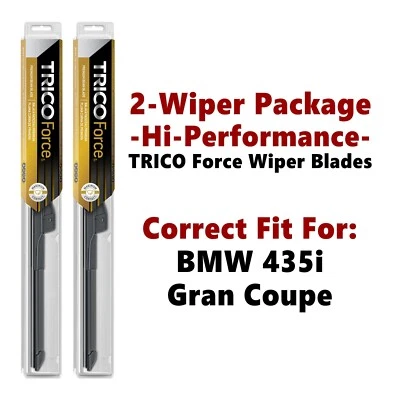 Limpiaparabrisas de alto rendimiento de 2 unidades para BMW 435i Gran Coupé 2015+ - 25240/180 Foto 1 de 4