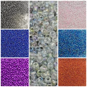 Glass Seed Beads, 11/0, Choose Your Colour - Picture 1 of 15