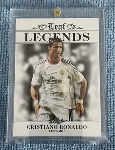 CRISTIANO RONALDO 2017 LEAF LEGENDS #02 MINT CONDITION "IN SCREW DOWN" - Picture 1 of 2