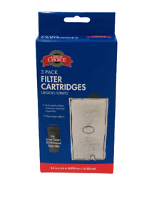 Great Choice 3 Pack Filter Cartridges Fits Great Choice 30/40 Internal Filter
