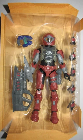 Halo The Spartan Collection Spartan Enigma figure complete & excellent Cover