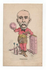 Satire Politique . Socialisme . Clémenceau - Picture 1 of 2
