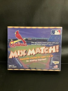 NEW ST LOUIS CARDINALS BASEBALL MIX & Match Board Game MLB #100 - Picture 1 of 2