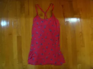 Abito donna Abercrombie & Fit taglia S.ROSA.100%COTONE&100%POLIESTERE.NUOVO CON ETICHETTE.RE@$68 - Foto 1 di 3