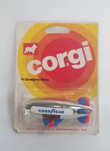 Corgi 1978 Vintage n.83 Goodyear Dirigibile - NUOVO SU CARTONCINO - Foto 1 di 5
