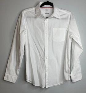 Uniform boys long sleeve cotton dress shirt white French Toast size 16 - Picture 1 of 5