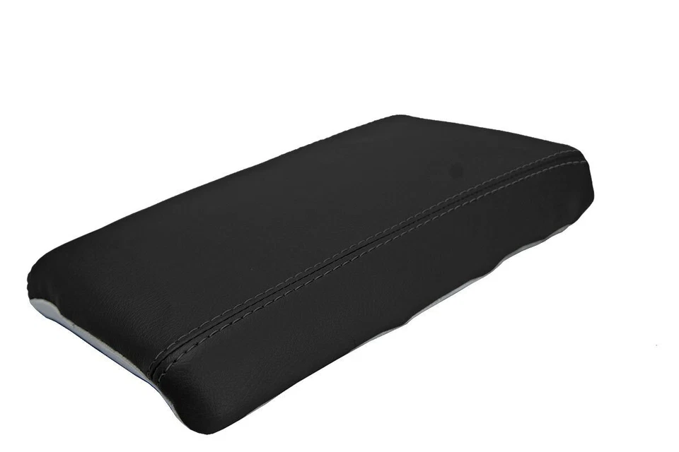 Tapa de consola cubierta de reposabrazos de cuero para Nissan 300ZX 84-89 negro 12x9 Foto 1 de 4