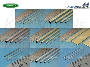 Aleaciones Albion Imperial Modelado Varillas de Metal, Tubos, Tiras, Hojas - Latón + Otros - Imagen 1 de 58