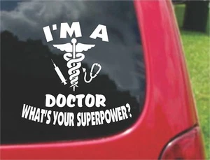 2 (PIEZAS) I'M A DOCTOR ¿CUÁL ES TU SUPERPODER? 20 colores para elegir - Imagen 1 de 2
