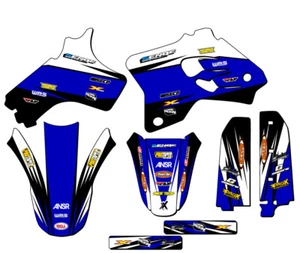 1993-2001 YZ 80 VELOCITY Blue Senge kit de gráficos compatible con Yamaha - Imagen 1 de 10