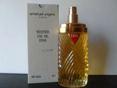 Original Diva Ungaro Tall Bottle EDT Spray 3.4 oz / 100 ml New No Cap, In Box - Image 1 of 2