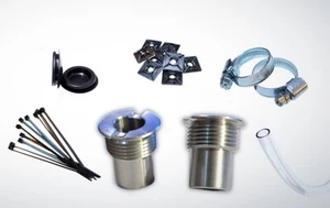 Wasserablauf-Set ( Komposter-Set ) VW T4 Kotflügel Rostschutz Laubschutz - Bild 1 von 6